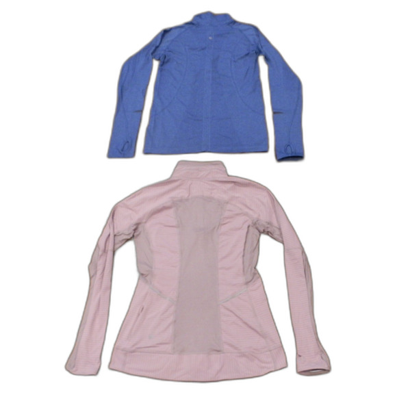 Lululemon Athletica Blue Purple Jackets Women's Size 6/8 Lot of 2 READ - Picture 2 of 2